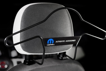 Percha de asiento cromada